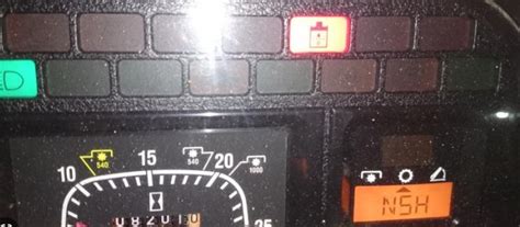 new holland warning lights